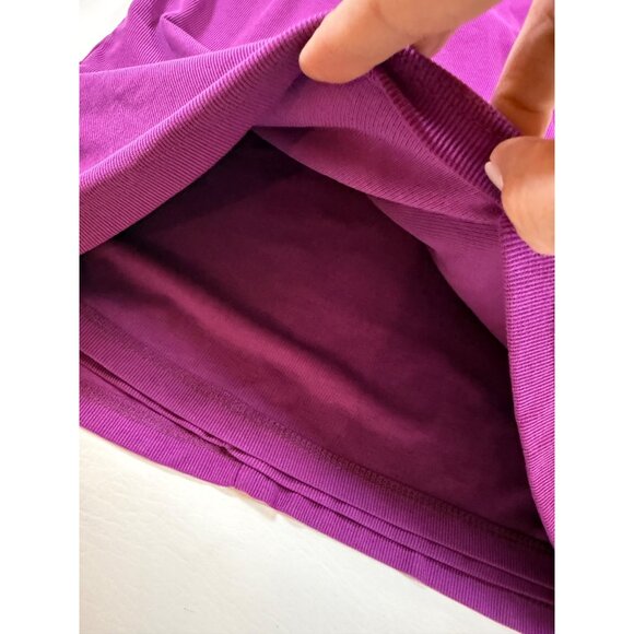 NWT Michael Costello X Revolve Purple Halter Neck Mini Dress Small (bin FF101) - Picture 9 of 9